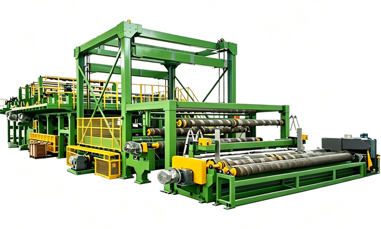 How can the adhesive application system of a four-layer light box cloth laminating machine be optimized for PVC advertising consumables?