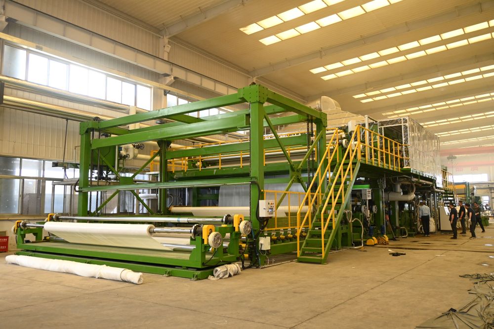 Another Breakthrough: Jingtun's second 6800mm Laminating Machine Goes Live at Hongding on First Trial